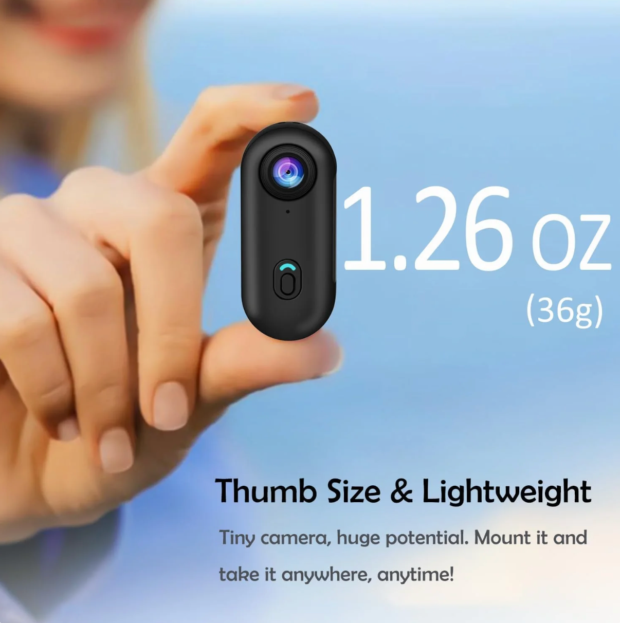 SnapCam - The #1 Smallest 4K POV Camera